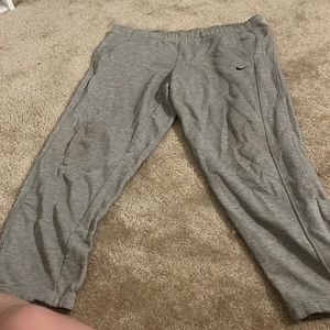 NIKE open-leg sweats
